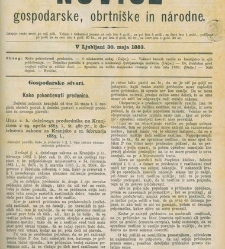 Kmetijske in rokodelske novize(1883) document 522161