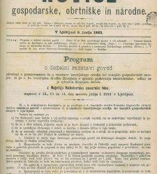 Kmetijske in rokodelske novize(1883) document 522171