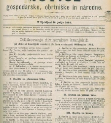 Kmetijske in rokodelske novize(1883) document 522219